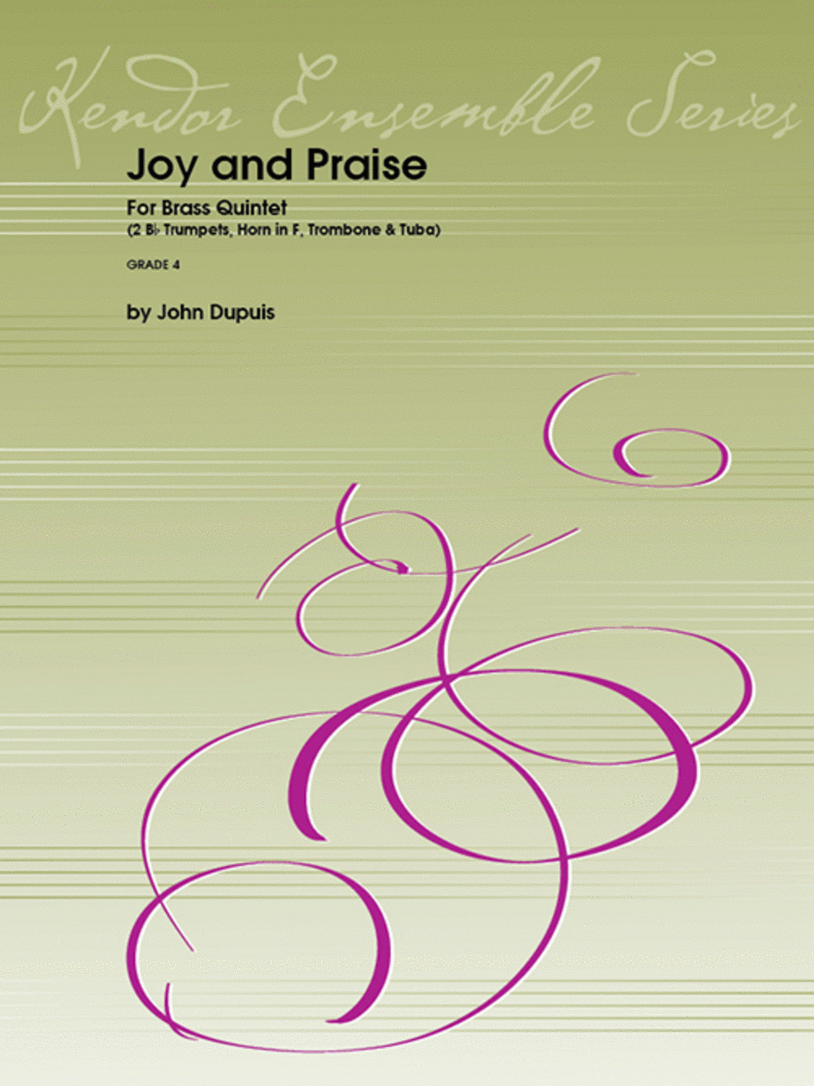 Joy and Praise Joy and Praise Small Ensemble scores gallery preview page 1