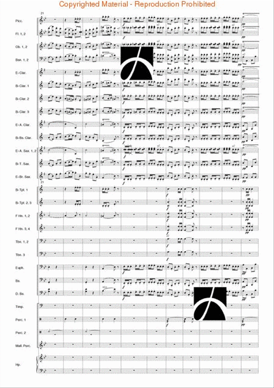Carmen Suite Carmen Suite Concert Band scores gallery preview page 4
