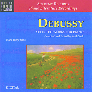 Book cover for Debussy Selected Works For Piano (CD)
