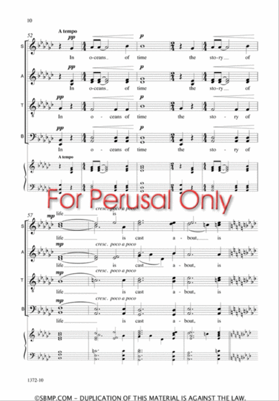 Infinity - SATB divisi Octavo Divisi scores gallery preview page 9