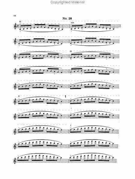Sevcik Violin Studies – Opus 8