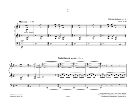 Two Fantasies for Organ, op. 32