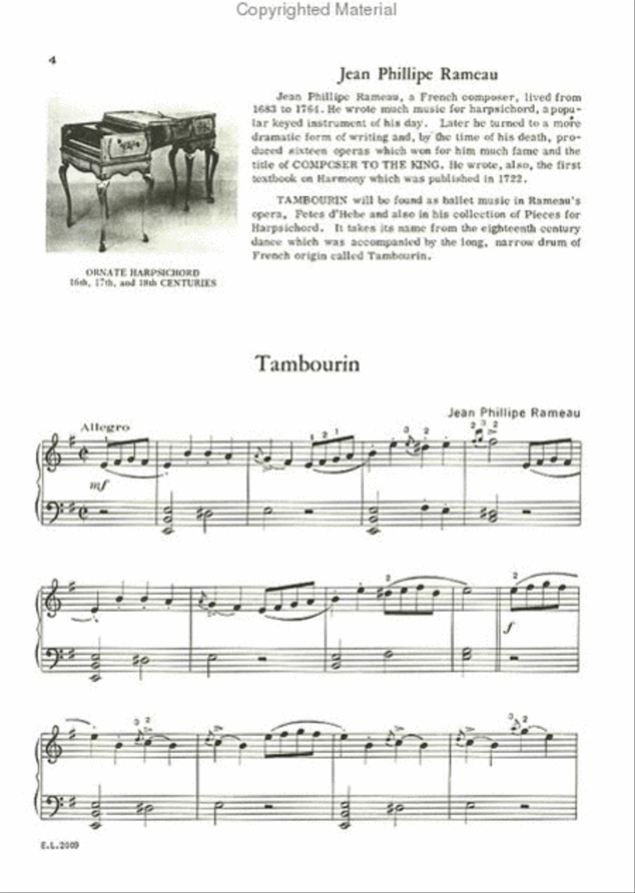 Belwin Piano Method, Book 5 Piano Method scores gallery preview page 2