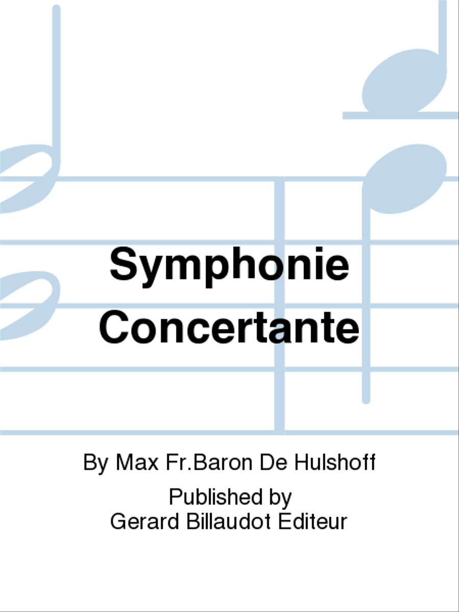 Symphonie Concertante Flute scores gallery preview page 1