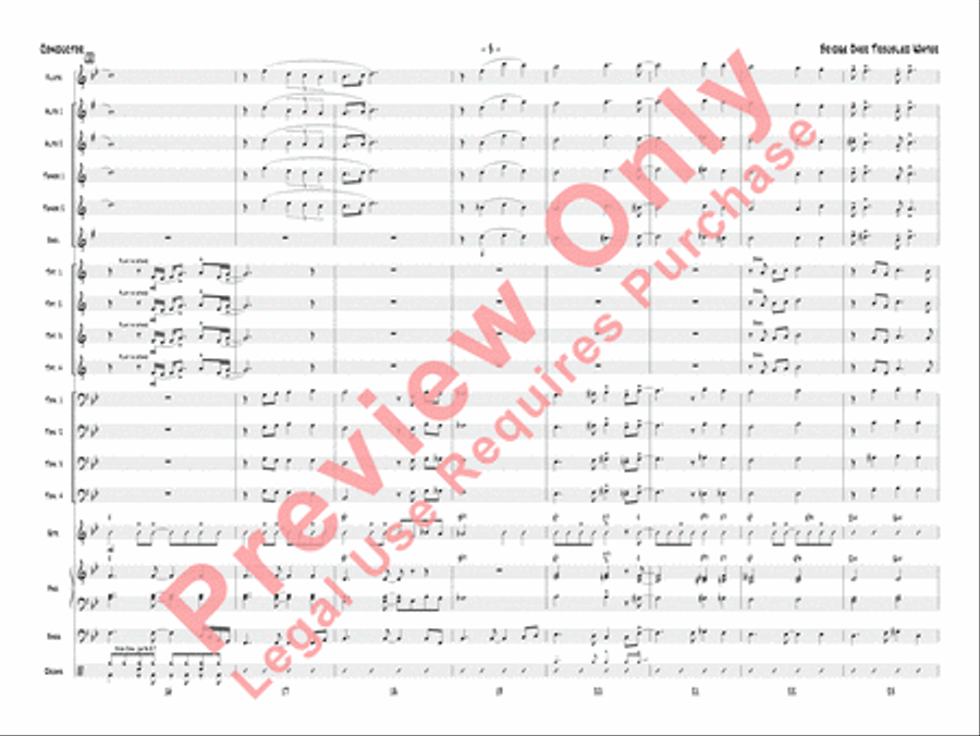 Bridge Over Troubled Water Jazz Ensemble scores gallery preview page 6