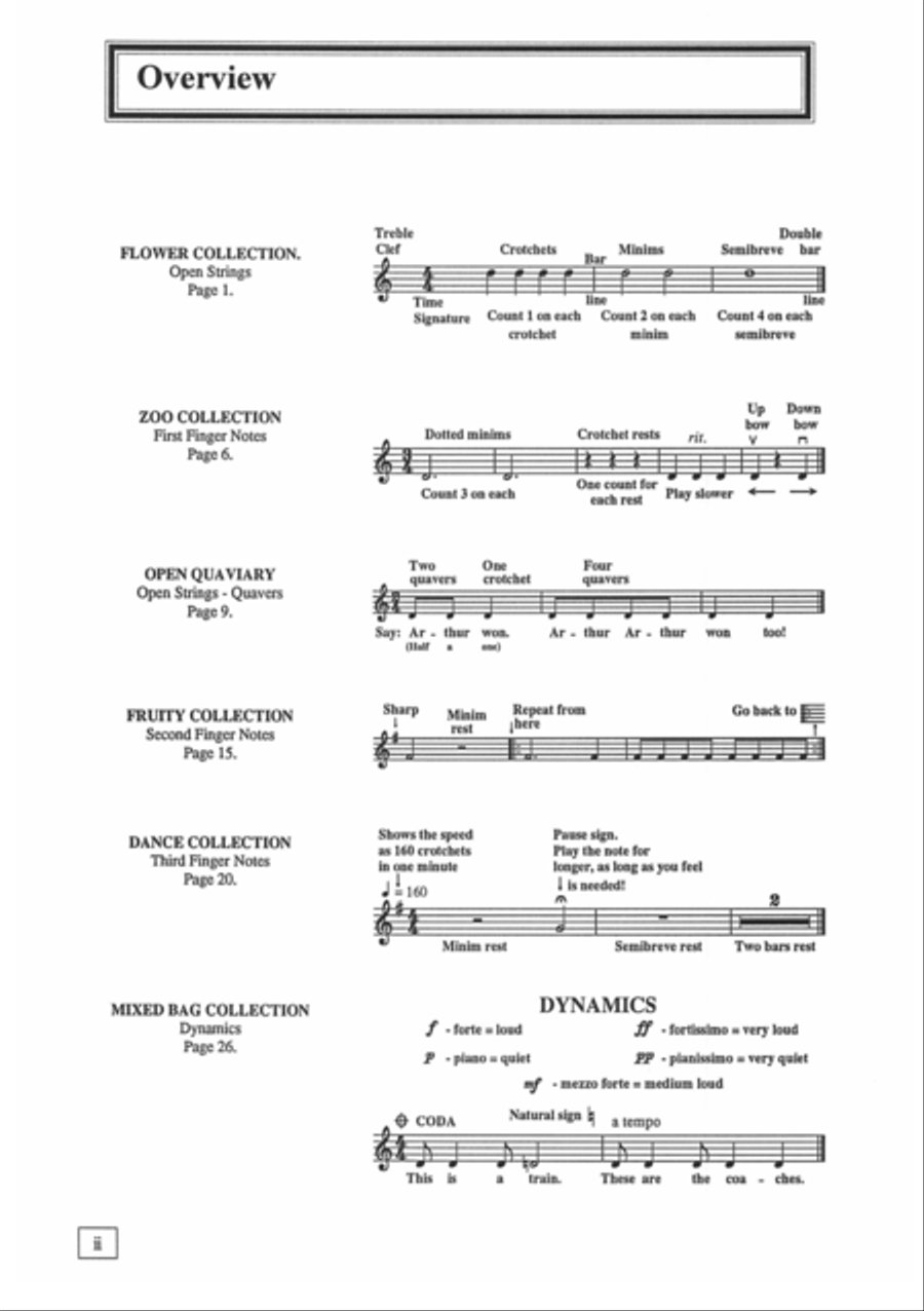 PUPIL BOOK Vol 1 Flower Collection for Violin Violin Solo scores gallery preview page 6