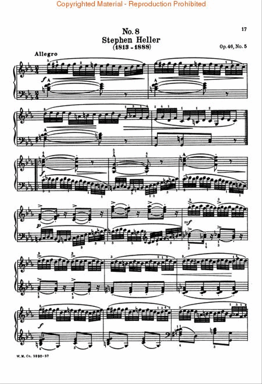Fourth Grade Etudes Fourth Grade Etudes Piano Method scores gallery preview page 4