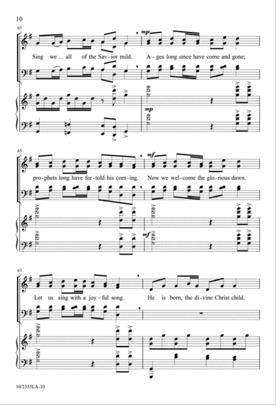 Season of Praise Season of Praise 4-Part scores gallery preview page 10