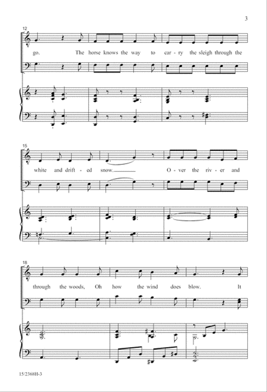 A Family Christmas Spectacular TTB scores gallery preview page 4