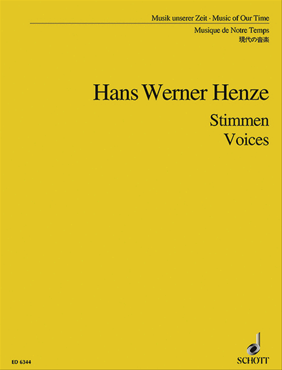 Voices S.s. Voices S.s. Tenor Voice scores gallery preview page 1