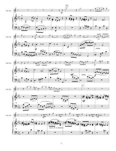 Concerto for Trumpet and Orchestra (trumpet solo and piano reduction only)
