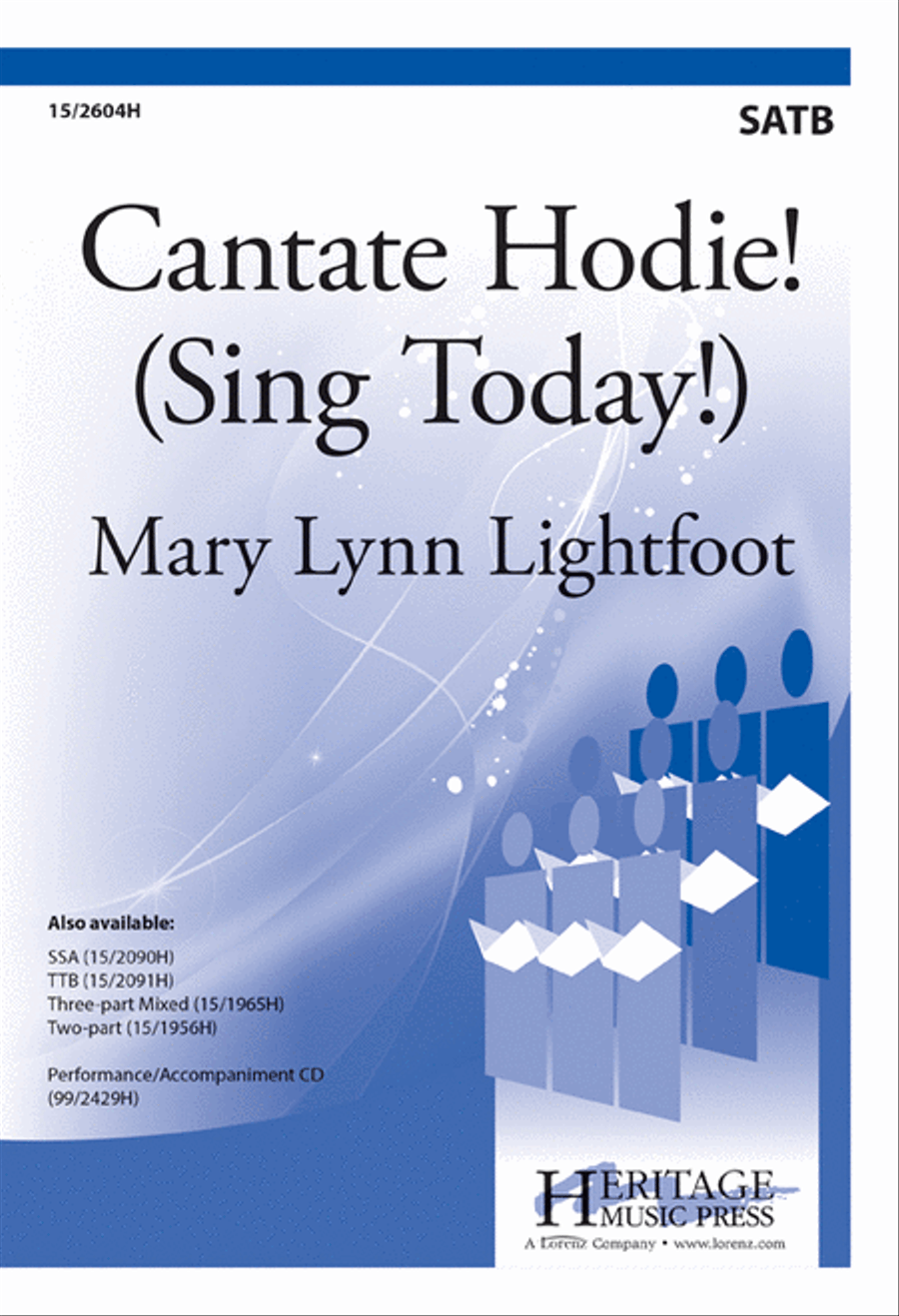 Cantate Hodie! (Sing Today) 4-Part scores gallery preview page 1