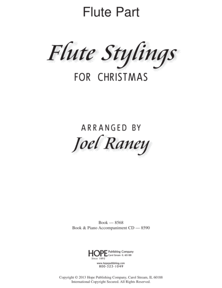Flute Stylings for Christmas