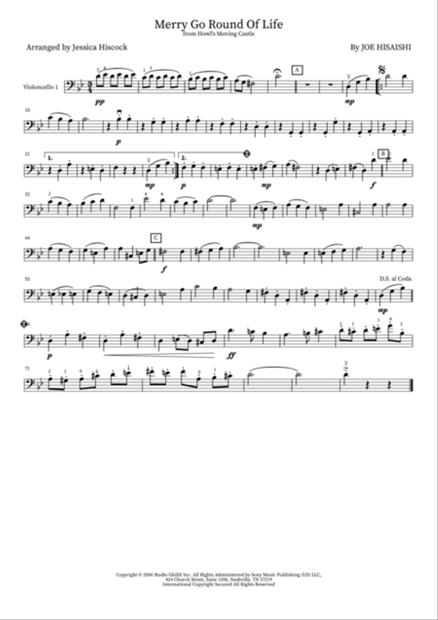Merry Go Round Of Life School and Community scores gallery preview page 4
