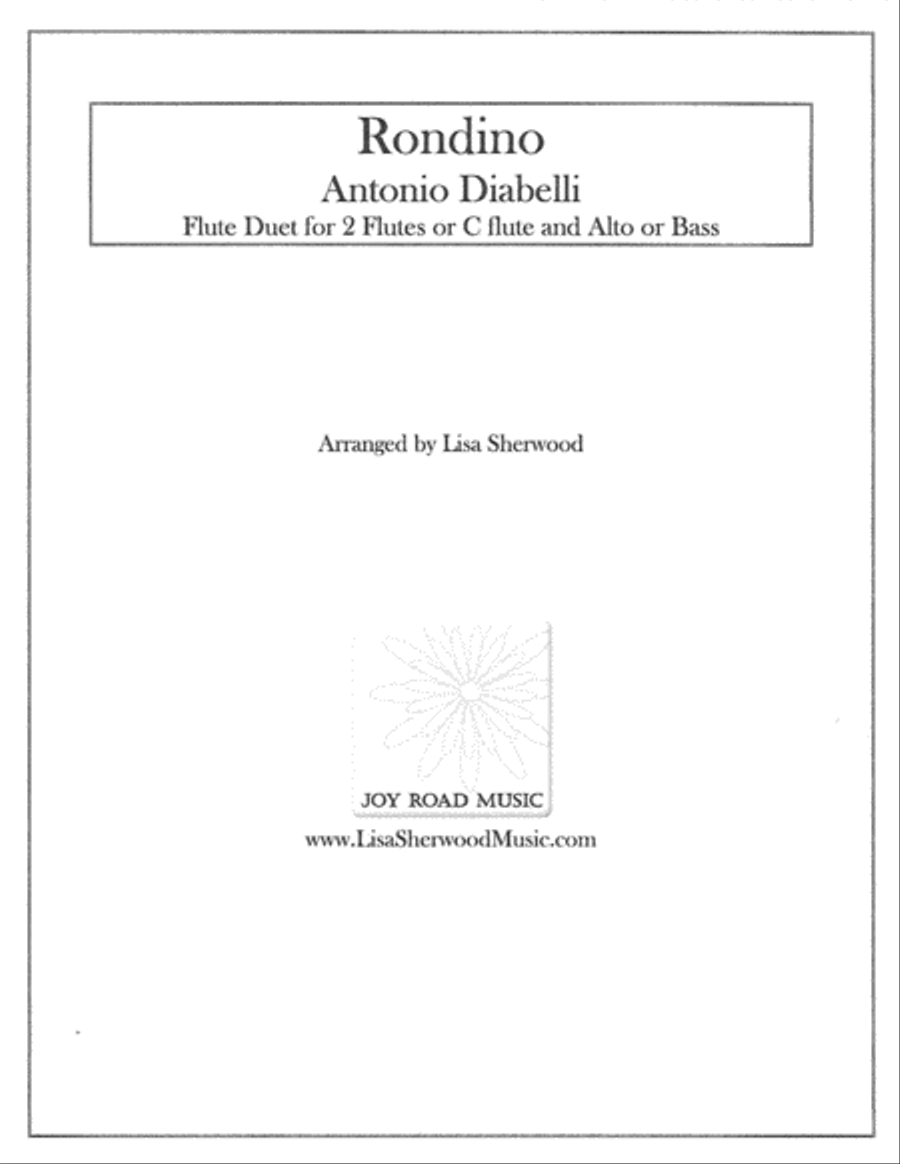 Rondino Flute Duet Rondino Flute Duet Flute Duet scores gallery preview page 1