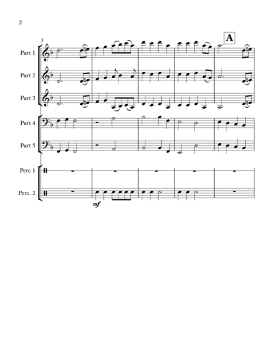 MUSIC FOR FRIENDS VOLUME 4 Woodwind Ensemble scores gallery preview page 5