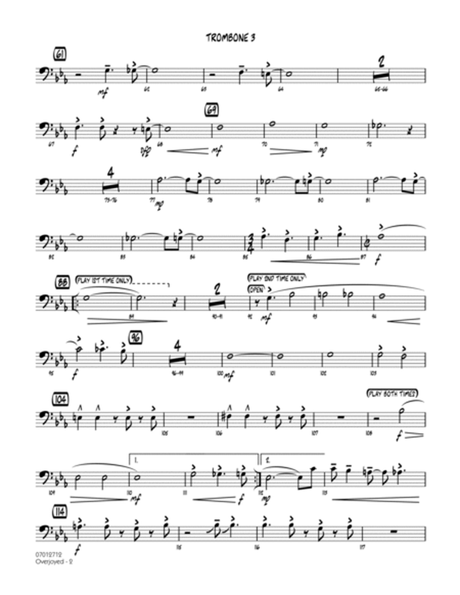 Overjoyed - Trombone 3