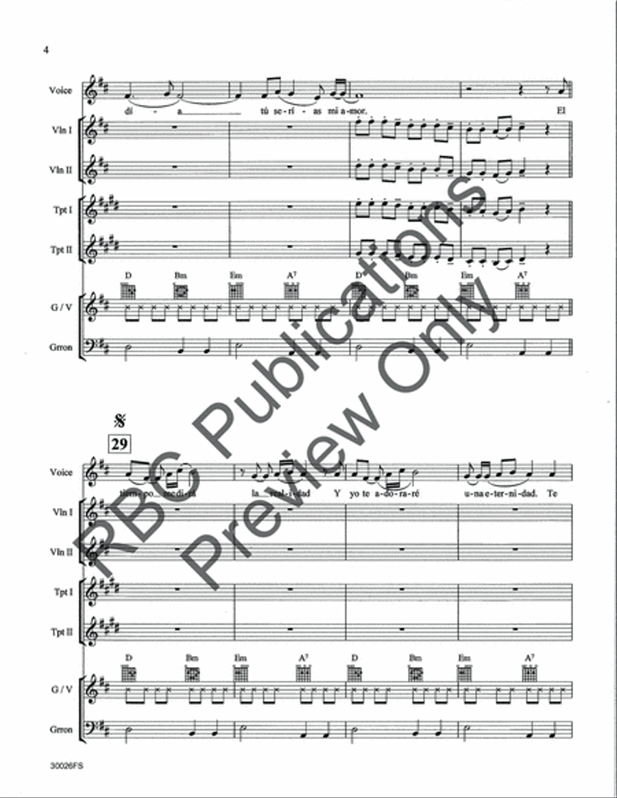 Carino (Score) Voice scores gallery preview page 6