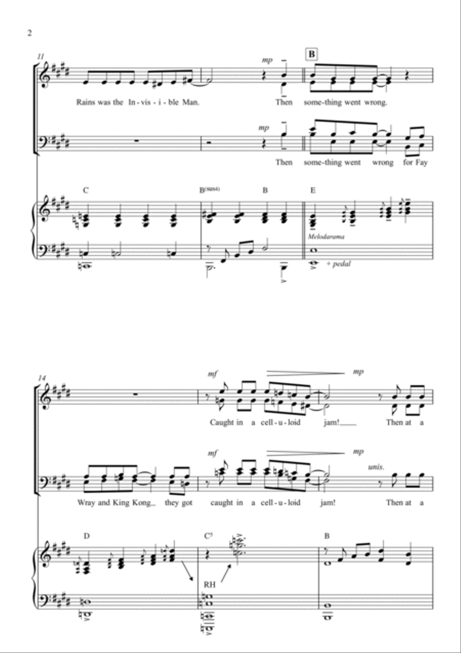 Science Fiction Double Feature 4-Part scores gallery preview page 2