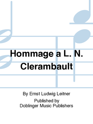 Hommage a L. N. Clerambault
