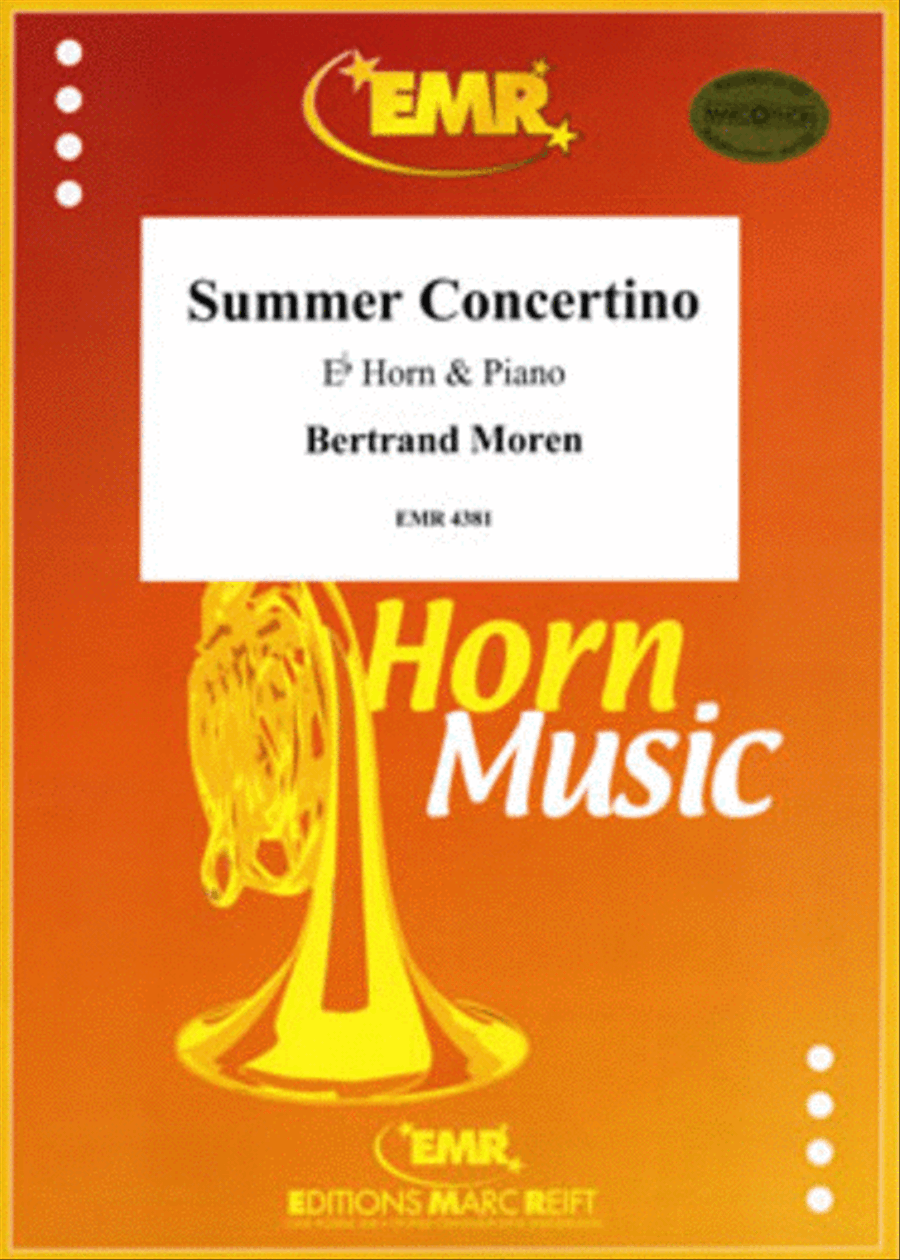 Summer Concertino Horn scores gallery preview page 1