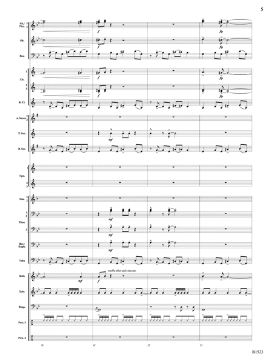 Spyscape: Score Concert Band scores gallery preview page 5