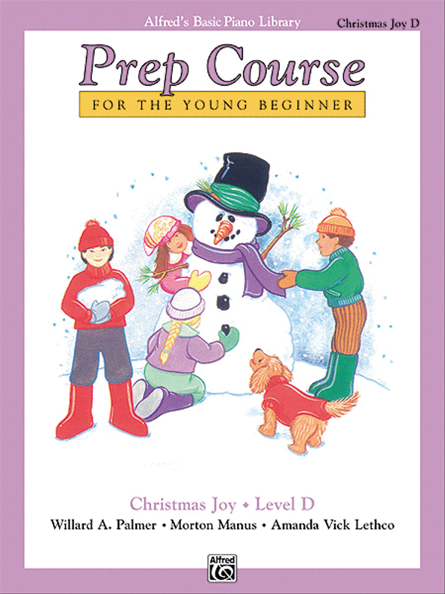 Alfred's Basic Piano Prep Course Christmas Joy!, Book D Piano Method scores gallery preview page 1