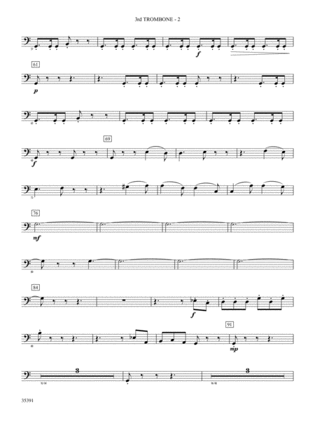 Pezzo in forma di Sonatina: 3rd Trombone
