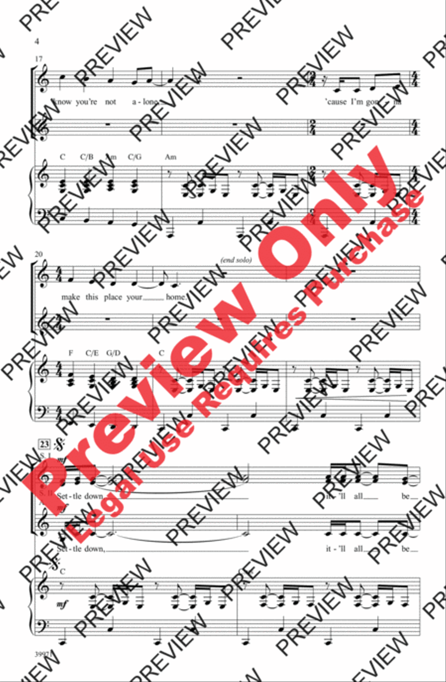 Home Home Women's Choir scores gallery preview page 4