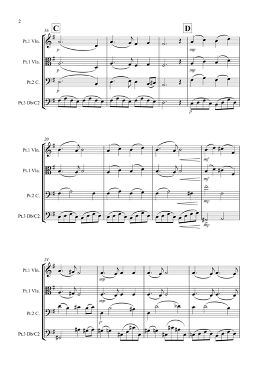 Pie Jesu for Violin or Viola, Cello and Double Bass Trio image number null