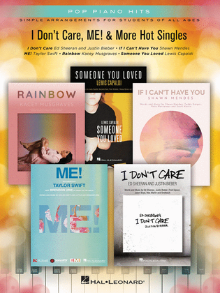 Book cover for I Don't Care, Me! & More Hot Singles
