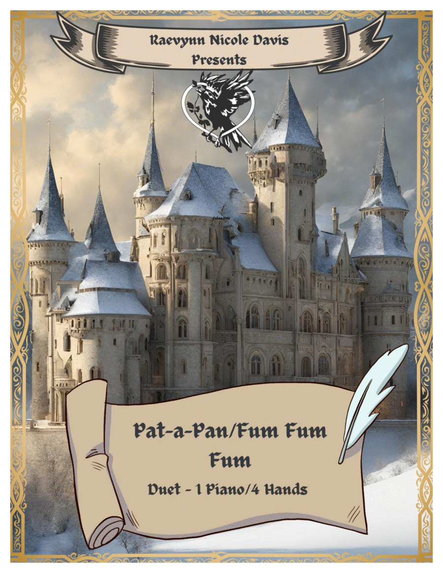Book cover for Pat-a-Pan/Fum Fum Fum Duet (1 Piano/4 Hands)