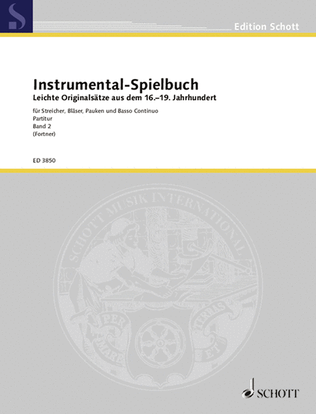 Book cover for Instrumental Spielbuch 2 Score