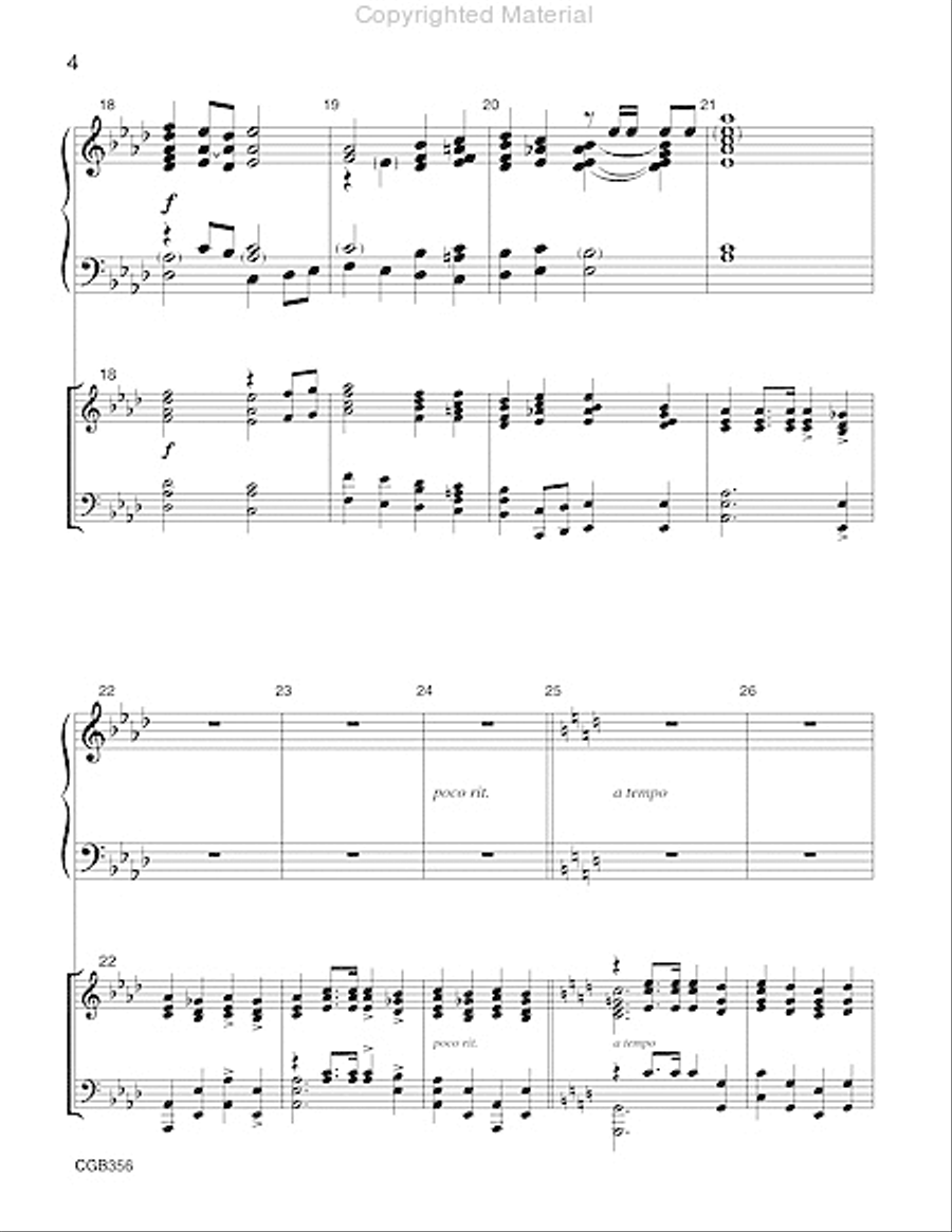 For All the Saints (2 or 3 octaves)
