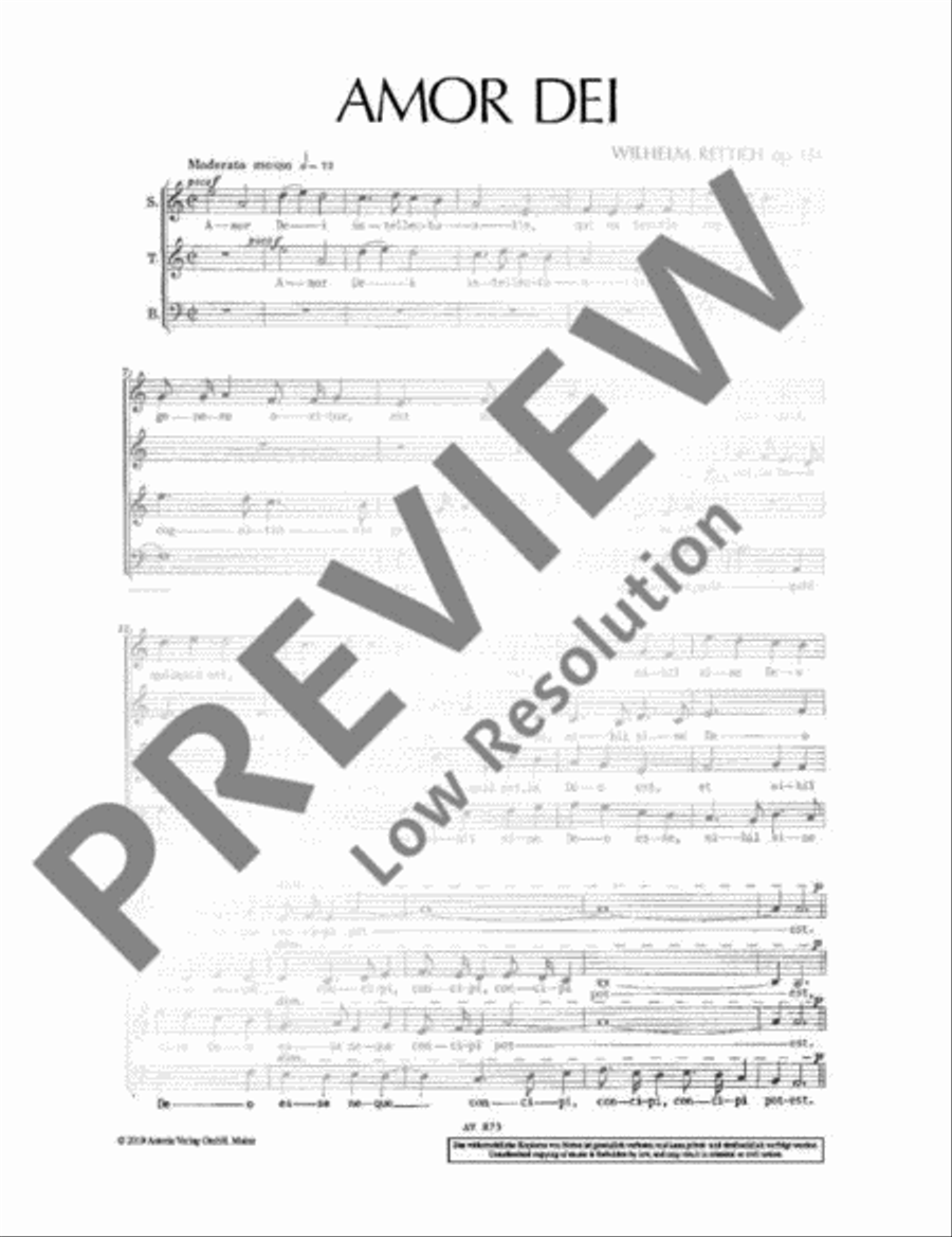 Amor dei Mixed Choir scores gallery preview page 3