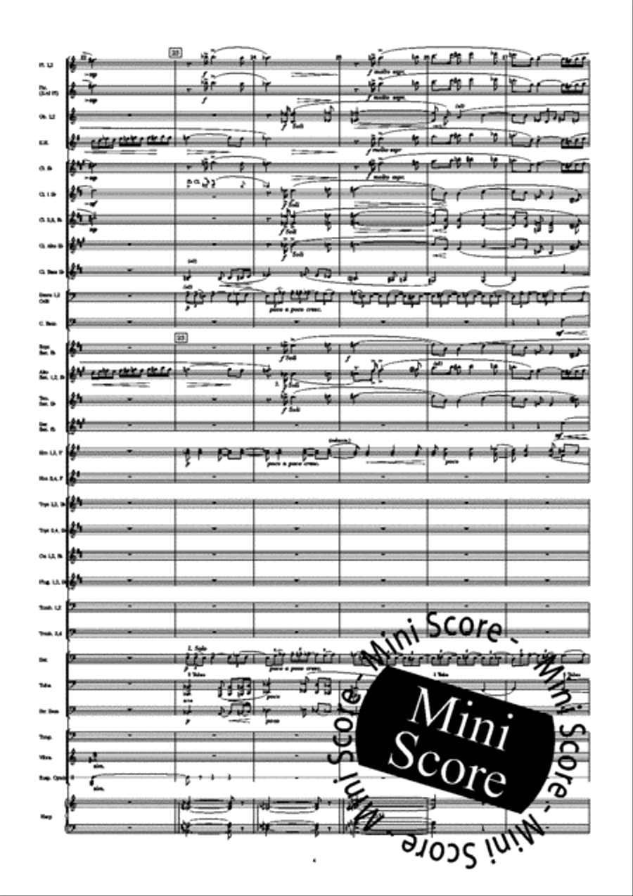 Fourth Symphony Fourth Symphony Concert Band scores gallery preview page 12
