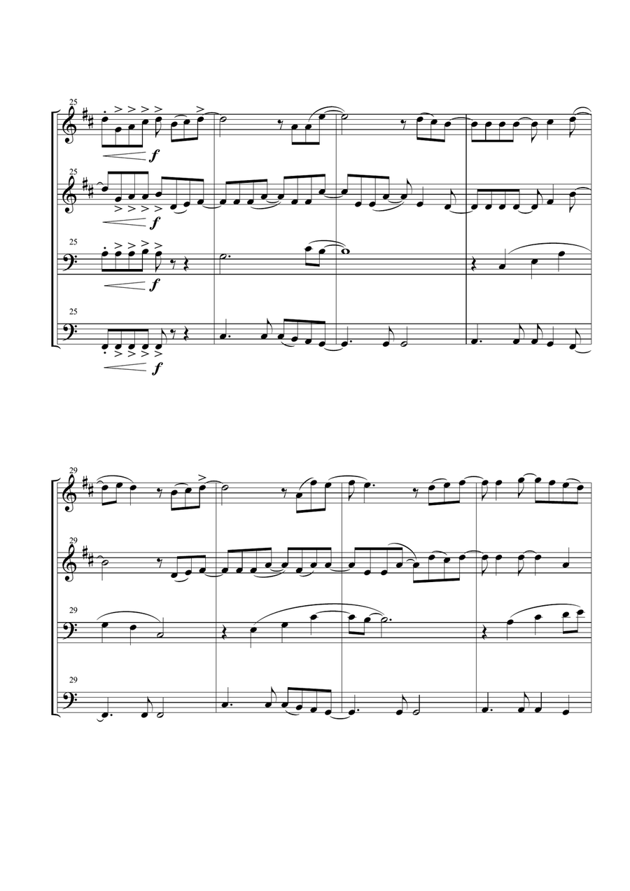 Let It Go (from Frozen) Brass Ensemble scores gallery preview page 6