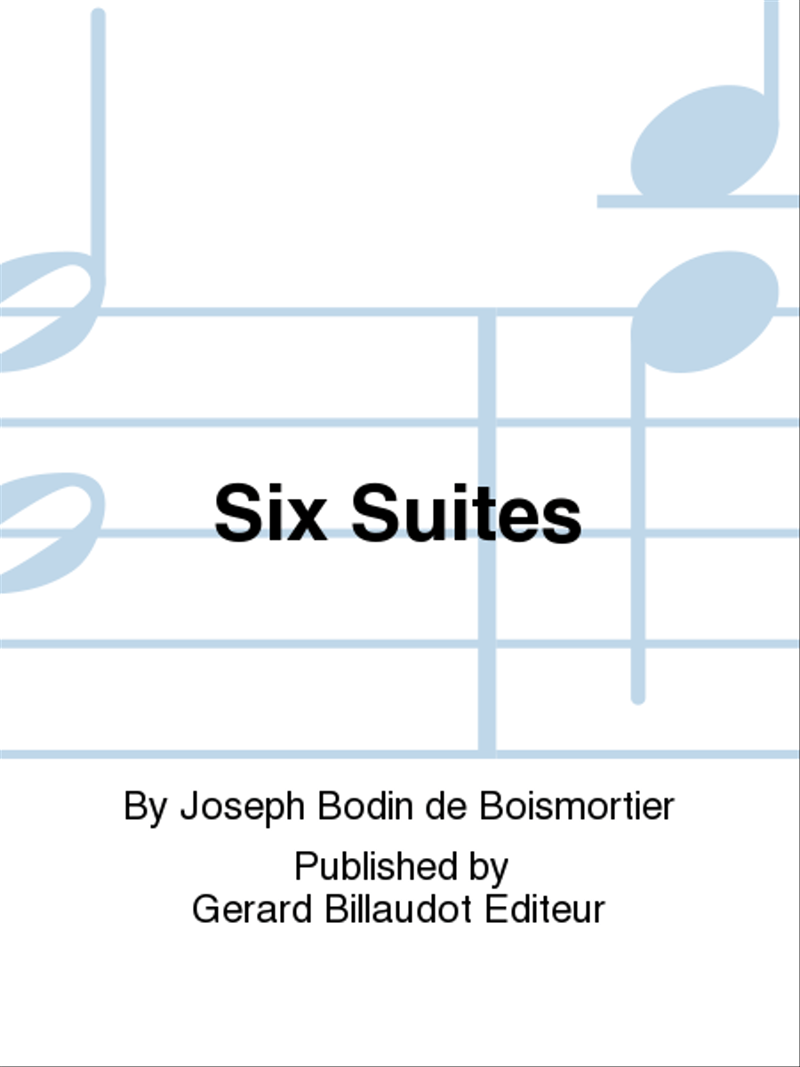 Six Suites Woodwind Duet scores gallery preview page 1