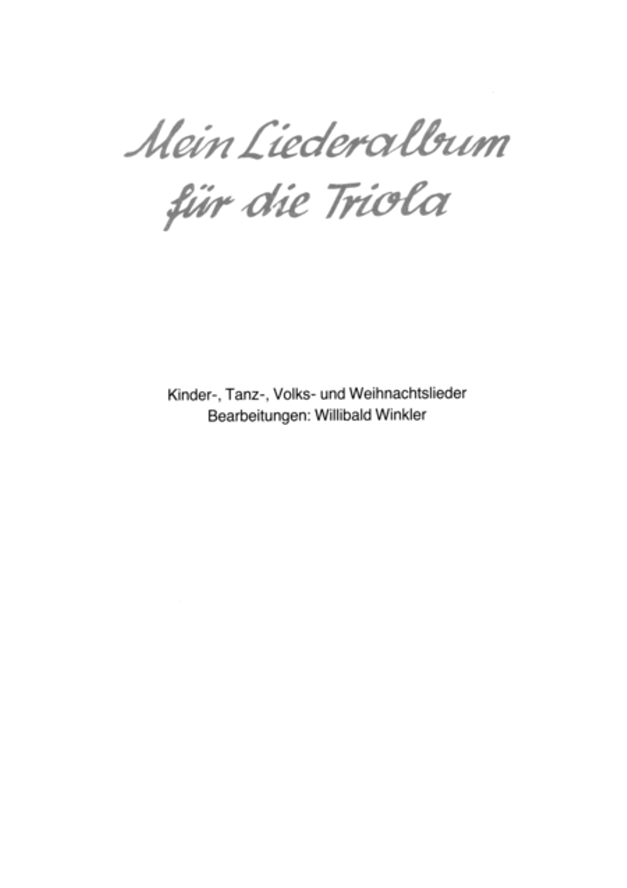 Mein Liederalbum fur die Triola Voice scores gallery preview page 2