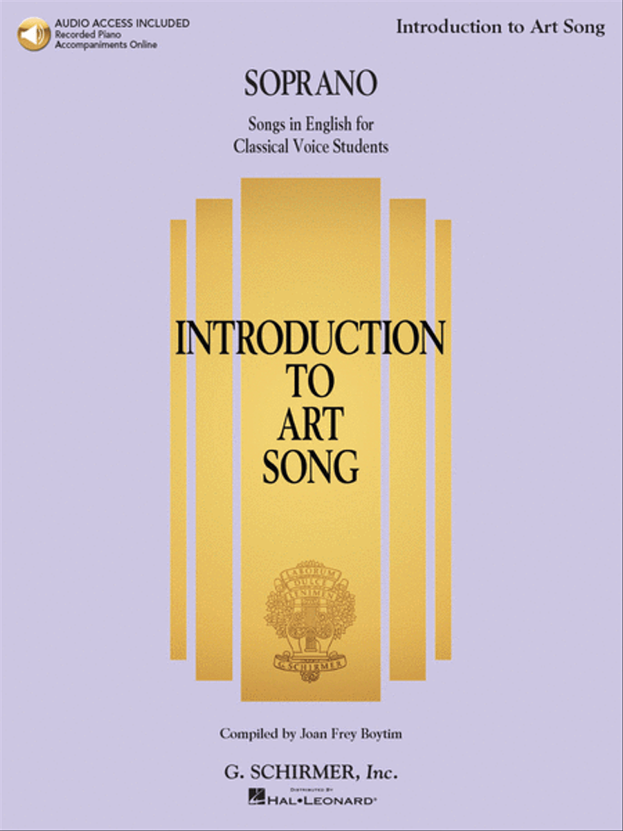 Introduction to Art Song for Soprano Voice Solo scores gallery preview page 1