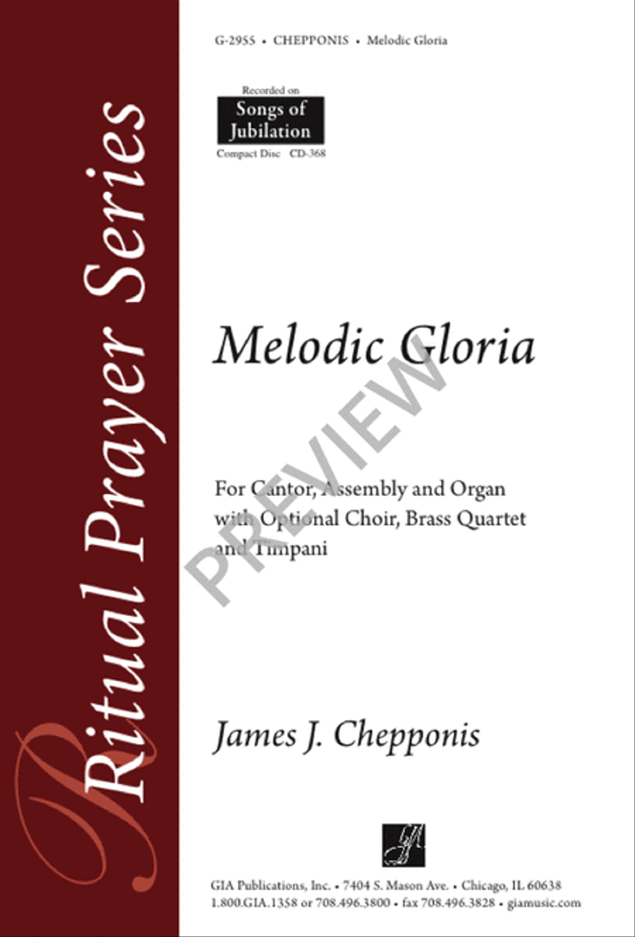 Melodic Gloria Melodic Gloria Unison Choir scores gallery preview page 2