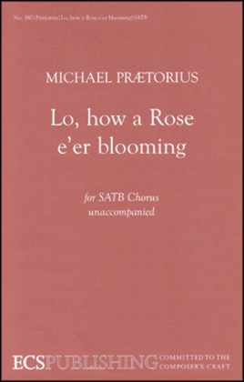 Book cover for Lo, How a Rose e'er Blooming