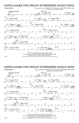 Gonna Make You Sweat (Everybody Dance Now): Snare Drum