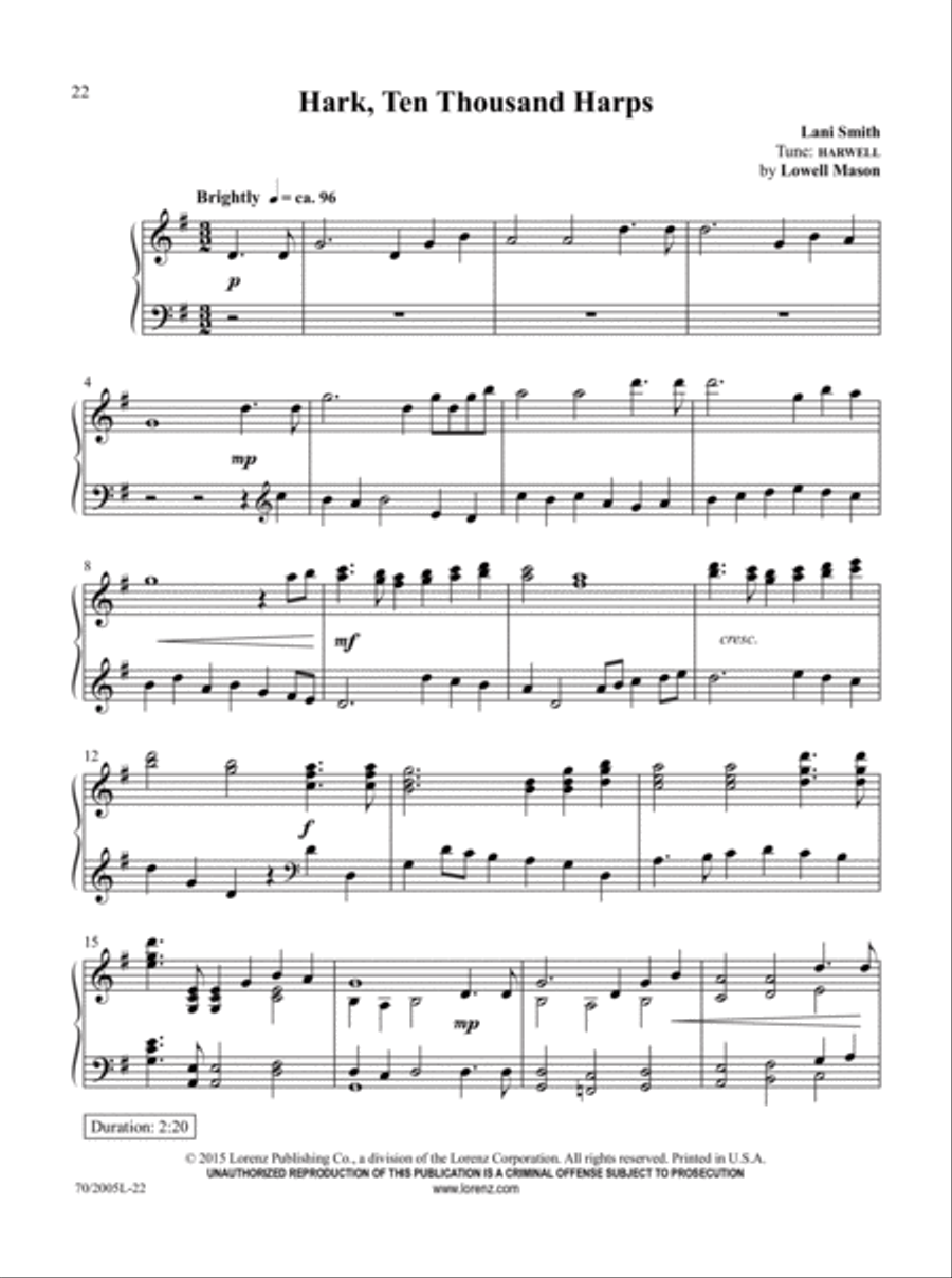 The Church Pianist's Library, Vol. 19 Piano Solo scores gallery preview page 10
