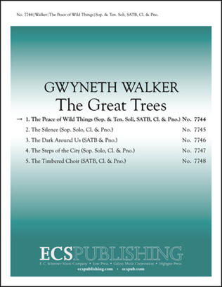Book cover for The Great Trees: 1. Peace of Wild Things