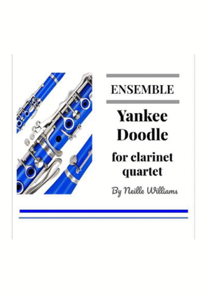 Book cover for Yankee Doodle (clarinet quartet)