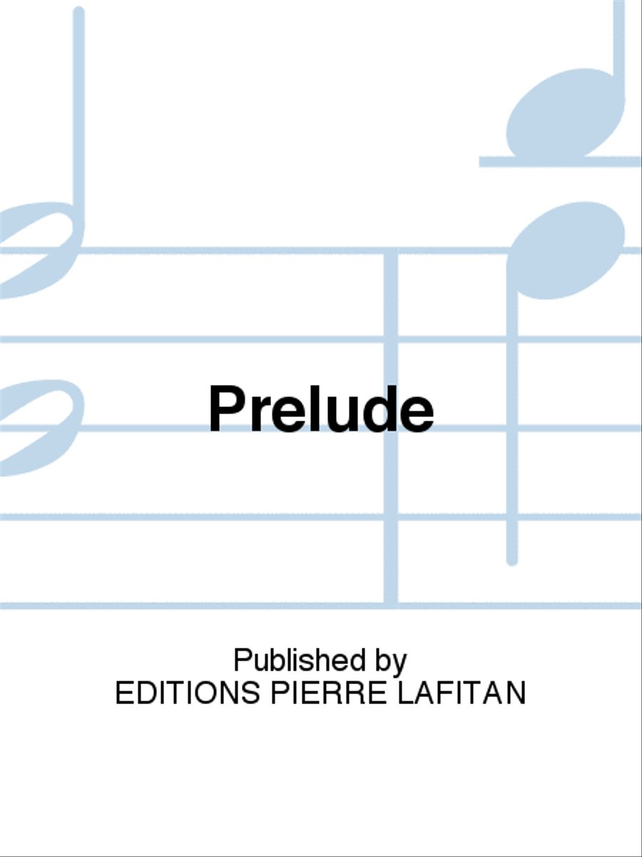 Prélude Prélude Guitar scores gallery preview page 1