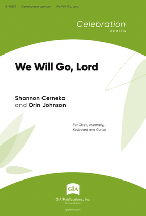 Book cover for We Will Go, Lord