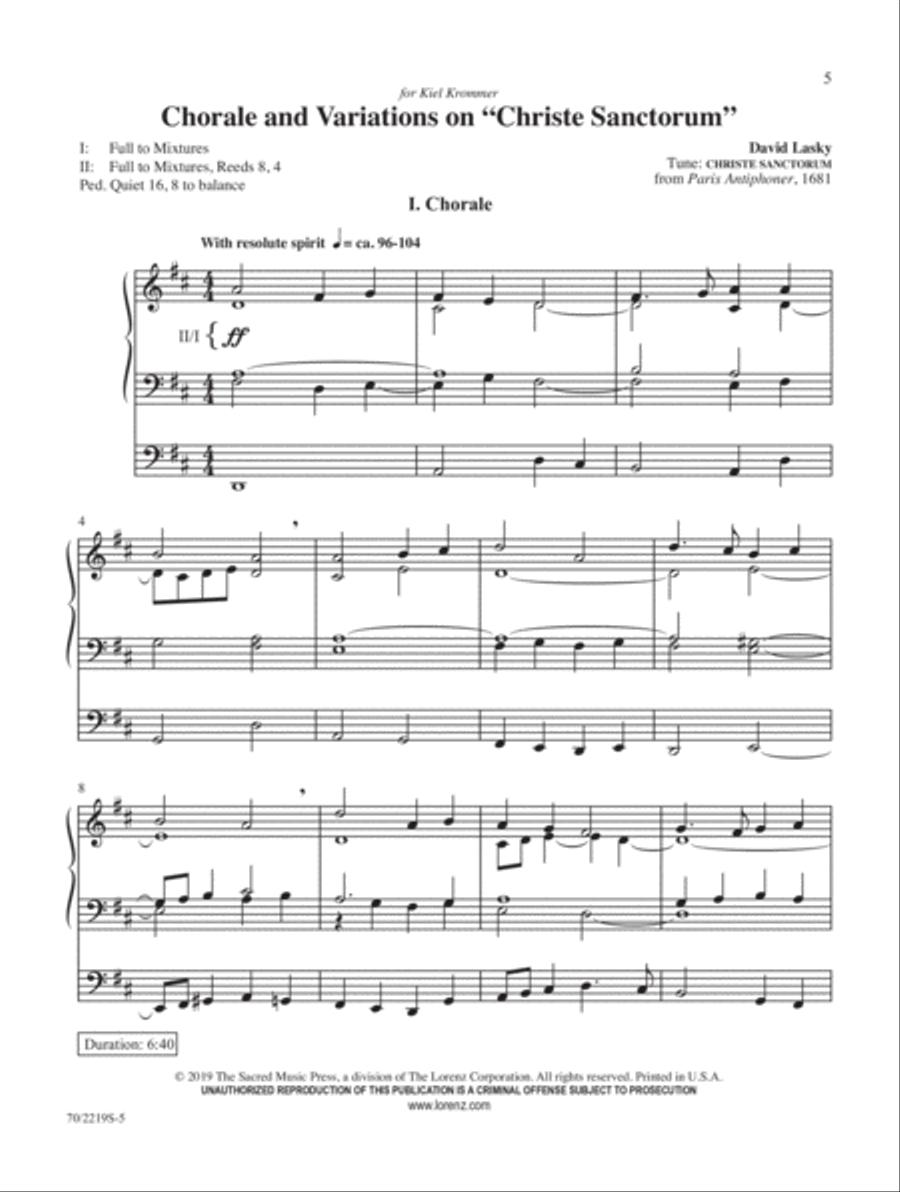 Our Hope for Years to Come Organ scores gallery preview page 5