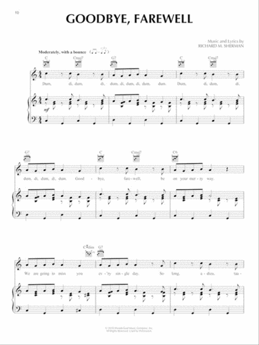 Christopher Robin Piano Solo scores gallery preview page 5